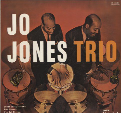 The Jo Jones Trio - Jo Jones Trio (Vinyl, LP, Album, Mono) Very Good (VG) / Very Good (VG)