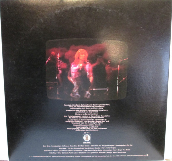 Joni Mitchell - Shadows And Light (2xVinyl, LP, Album, Promo) Very Good (VG) / Very Good (VG)