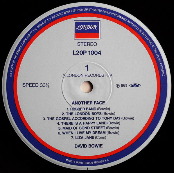 David Bowie - Another Face (Vinyl, LP, Compilation)