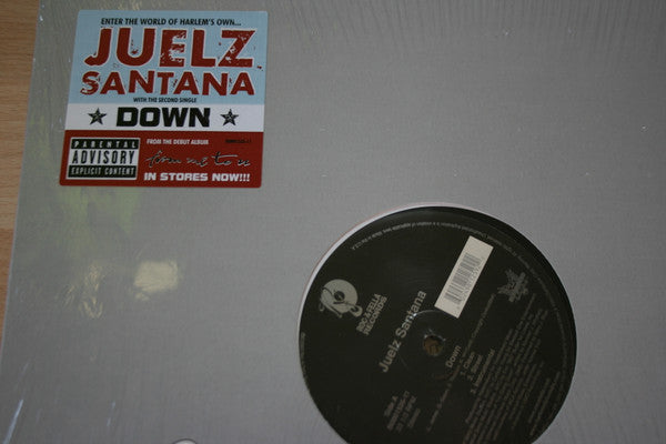 Juelz Santana - Down (Vinyl, 12", Single) Very Good Plus (VG+) / Very Good Plus (VG+)
