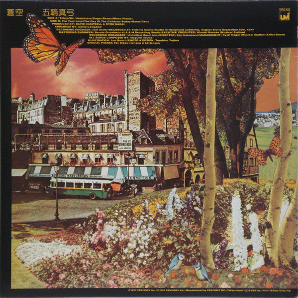 Mayumi Itsuwa - 蒼空 = Today (Vinyl, LP, Album, Stereo)