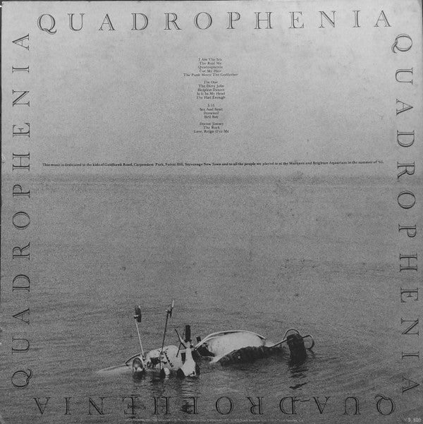 The Who - Quadrophenia (Vinyl, LP, Album, Stereo)