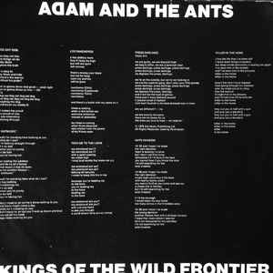 Adam And The Ants - Kings Of The Wild Frontier (Vinyl, LP, Album, S...