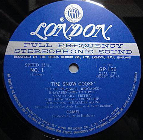 Camel - The Snow Goose (Vinyl, LP, Album, Repress, Stereo)
