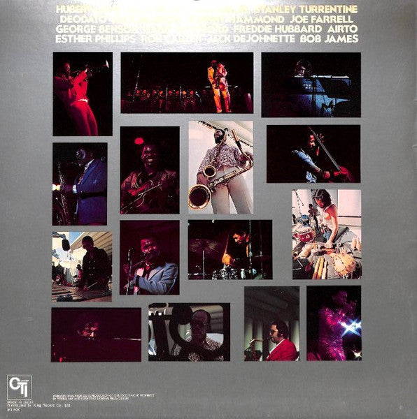 CTI All-Stars - CTI Summer Jazz At The Hollywood Bowl Live Two (Vinyl, LP, Album, Limited Edition, Stereo) Good Plus (G+) / Very Good (VG)