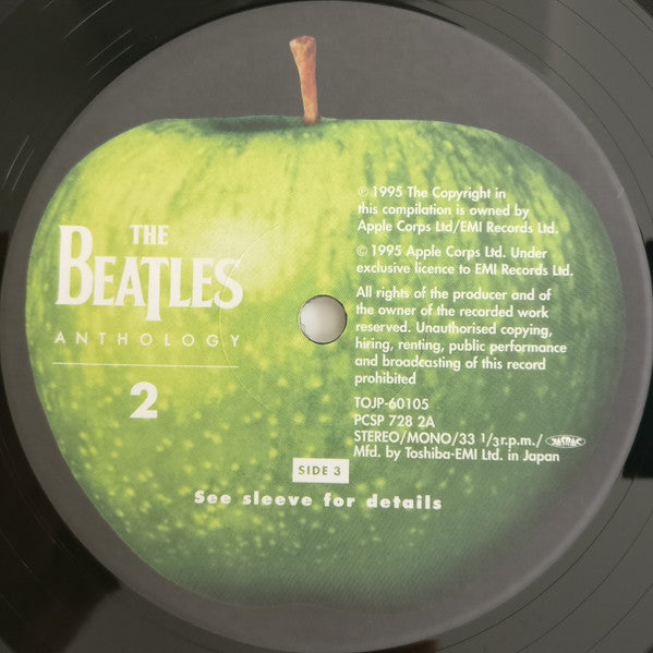 The Beatles - Anthology 2 (3xVinyl, LP, Album) Very Good Plus (VG+) / Very Good Plus (VG+)