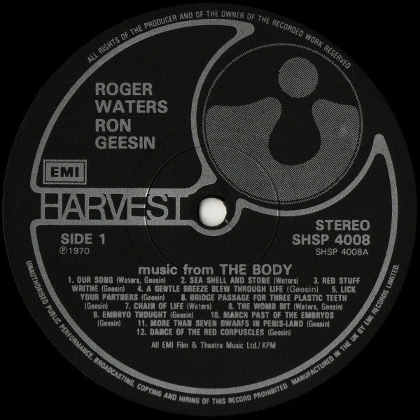 Ron Geesin - Music From The Body (Vinyl, LP, Album, Reissue) Very Good (VG) / Very Good (VG)