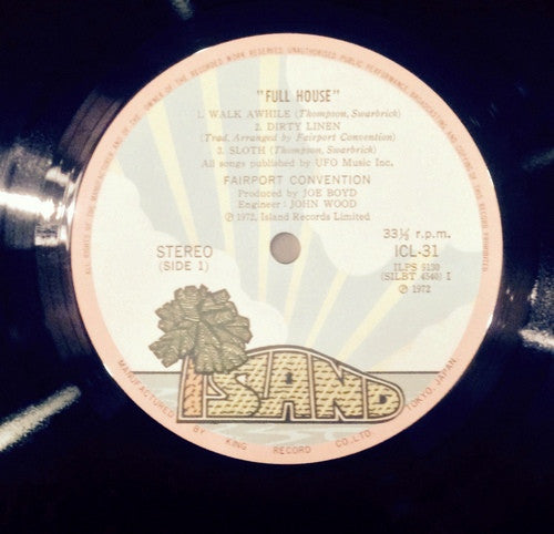Fairport Convention - Full House (Vinyl, LP, Album) Very Good Plus (VG+) / Very Good Plus (VG+)