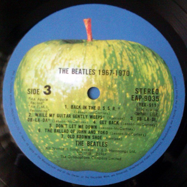 The Beatles - 1967-1970 (Vinyl, LP, Compilation, Reissue)