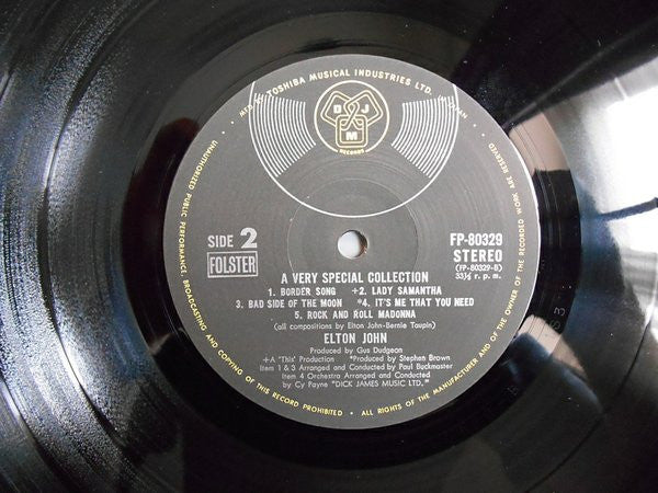 Elton John - A Very Special Collection (Vinyl, LP, Compilation, Spe...