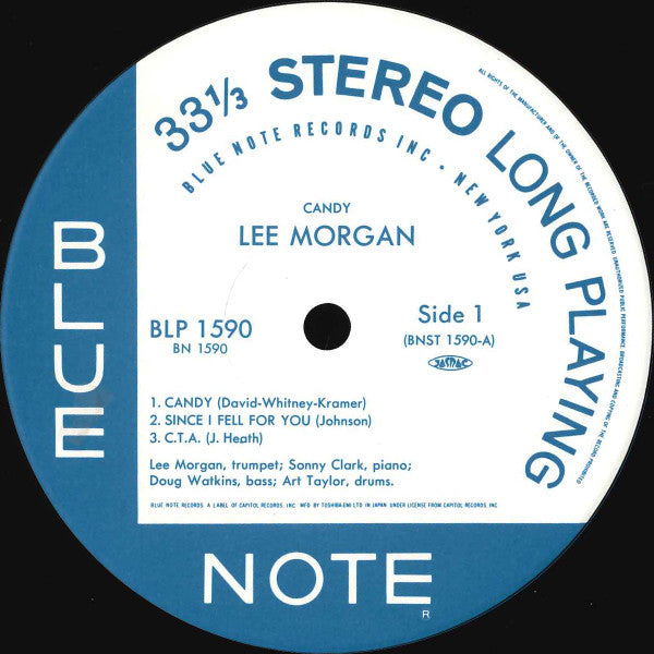 Lee Morgan - Candy (Vinyl, LP, Album, Reissue, Stereo) Near Mint (NM or M-) / Very Good Plus (VG+)
