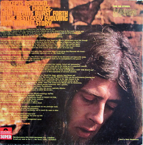 John Mayall - USA Union (Vinyl, LP, Album) Very Good (VG) / Very Good (VG)