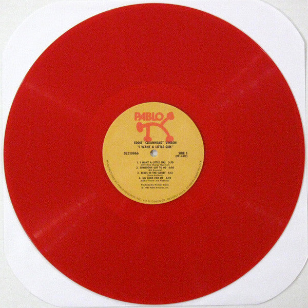 Eddie "Cleanhead" Vinson - I Want A Little Girl (Vinyl, LP, Album, Stereo) Very Good (VG) / Good Plus (G+)