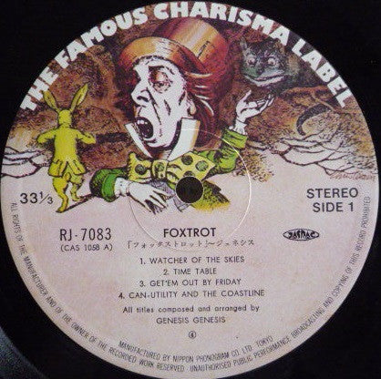 Genesis - Foxtrot (Vinyl, LP, Album, Reissue) Near Mint (NM or M-) / Very Good Plus (VG+)
