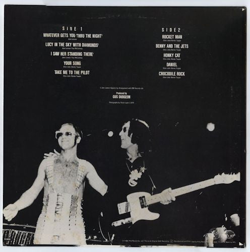 Elton John - Live! 28 November 1974 (Vinyl, LP)