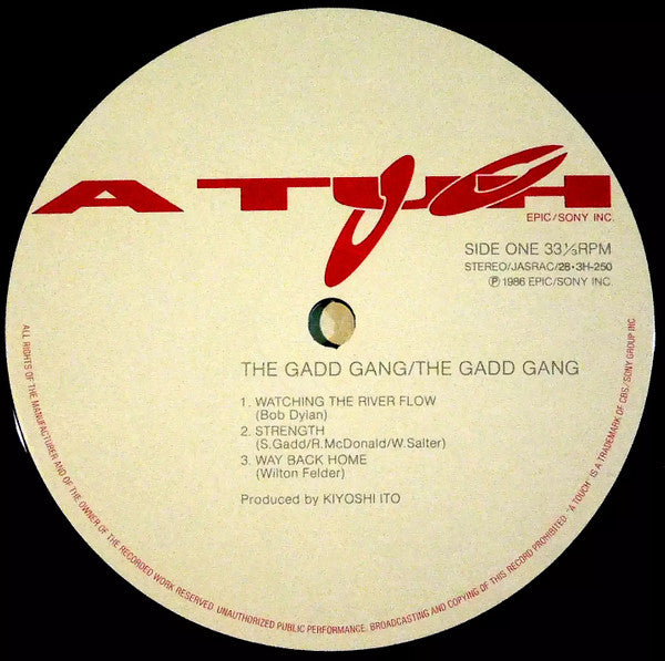 The Gadd Gang - The Gadd Gang (Vinyl, LP, Album)