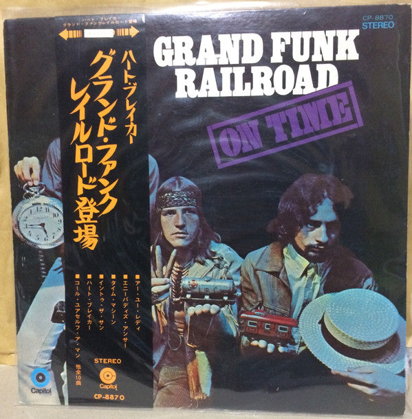 Grand Funk Railroad - On Time (Vinyl, LP, Album, Stereo)