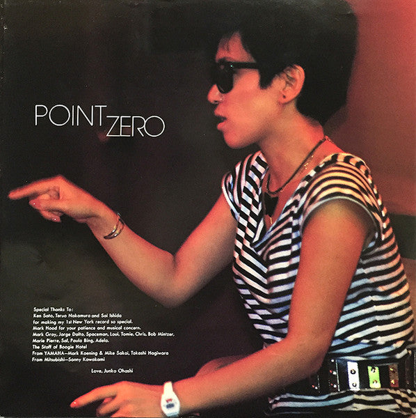 Junko Ohashi - Point Zero (Vinyl, LP, Album, Stereo)