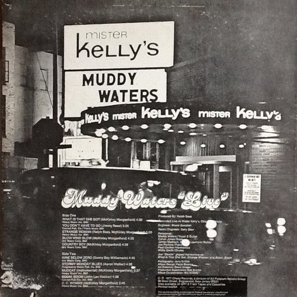 Muddy Waters - Live (Vinyl, LP, Reissue) Very Good Plus (VG+) / Very Good (VG)