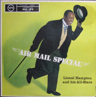 Lionel Hampton All Stars - Air Mail Special (Vinyl, LP, Album, Reissue, Mono) Very Good (VG) / Very Good (VG)