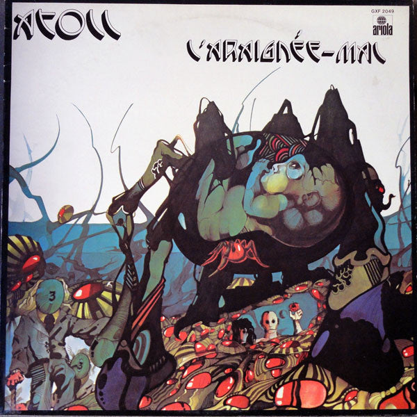 Atoll - L'Araignée-Mal (Vinyl, LP, Album, Reissue) Near Mint (NM or M-) / Very Good Plus (VG+)