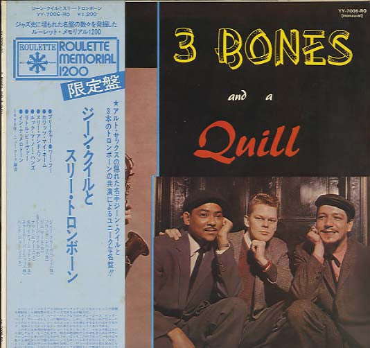 Gene Quill - 3 Bones And A Quill (Vinyl, LP, Album, Limited Edition, Reissue, Mono) Very Good (VG) / Very Good (VG)