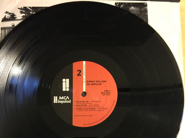 Sonny Rollins - On Impulse! (Vinyl, LP, Album, Reissue, Remastered, Stereo) Very Good (VG) / Very Good (VG)