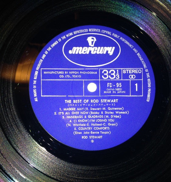 Rod Stewart - The Best Of Rod Stewart (Vinyl, LP, Compilation, Stereo)