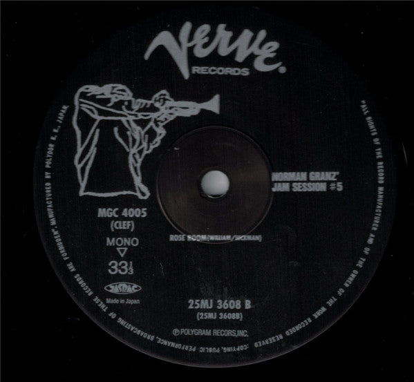 Various - Jam Session #5 (Vinyl, LP, Album, Reissue, Mono) Very Good Plus (VG+) / Very Good Plus (VG+)