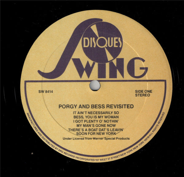 Rex Stewart - Porgy & Bess Revisited (Vinyl, LP, Album, Reissue, Remastered) Good Plus (G+) / Very Good (VG)