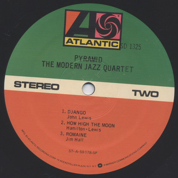 The Modern Jazz Quartet - Pyramid (Vinyl, LP, Album, Reissue, Stereo) Very Good Plus (VG+) / Very Good Plus (VG+)