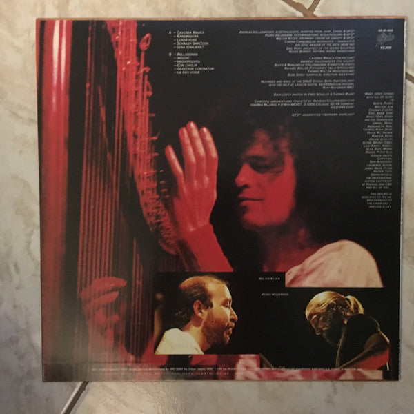 Andreas Vollenweider - Caverna Magica (...Under The Tree - In The Cave...) (Vinyl, LP, Album) Very Good Plus (VG+) / Very Good Plus (VG+)