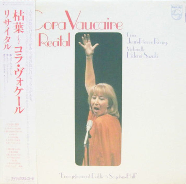 Cora Vaucaire - Recital (Vinyl, LP, Album, Stereo)