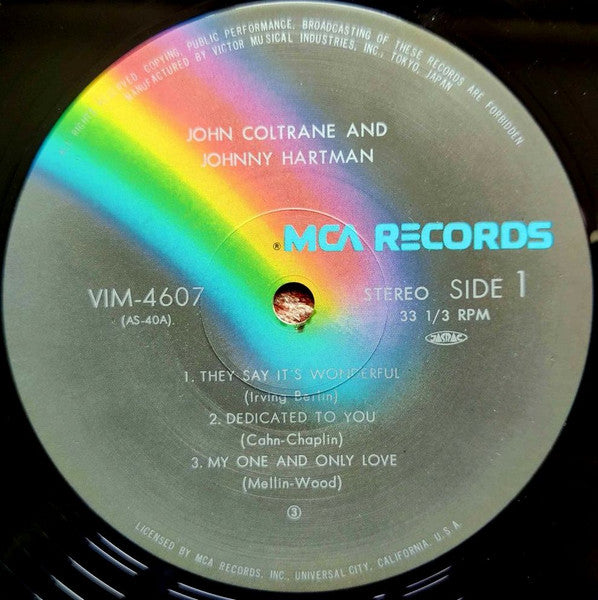 John Coltrane - John Coltrane And Johnny Hartman (Vinyl, LP, Album,...