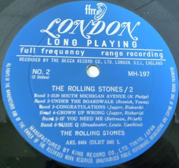 The Rolling Stones - Vol. 2 (Vinyl, LP, Album, Mono) Very Good Plus (VG+) / Very Good Plus (VG+)