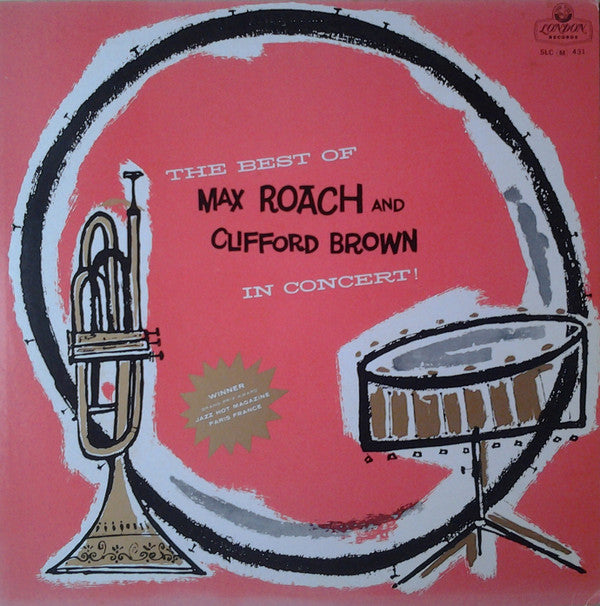 Clifford Brown And Max Roach - The Best Of Max Roach And Clifford Brown In Concert (Vinyl, LP, Album, Reissue) Good Plus (G+) / Very Good Plus (VG+)