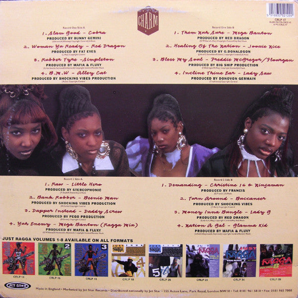 Various - Just Ragga Volume 9 (2xVinyl, LP, Compilation) Very Good (VG) / Very Good Plus (VG+)