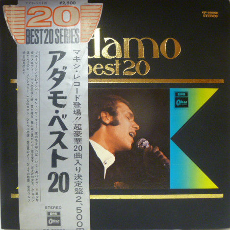 Adamo - Best 20 (Vinyl, LP, Compilation)