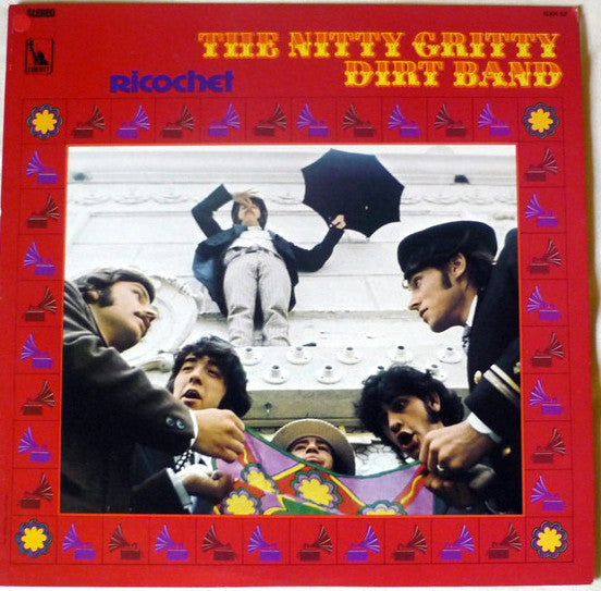Nitty Gritty Dirt Band - Ricochet (Vinyl, LP, Album, Reissue, Stereo) Very Good Plus (VG+) / Very Good Plus (VG+)