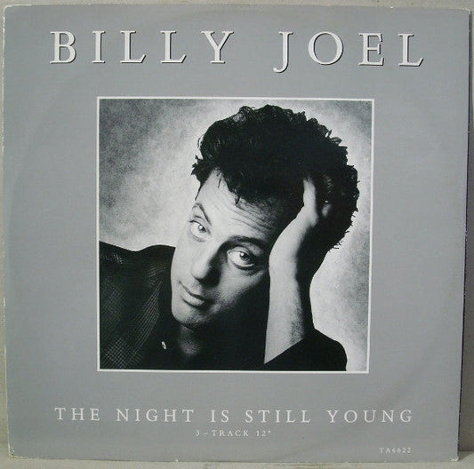 Billy Joel - The Night Is Still Young (Vinyl, 12", Single, 45 RPM) Good Plus (G+) / Very Good Plus (VG+)