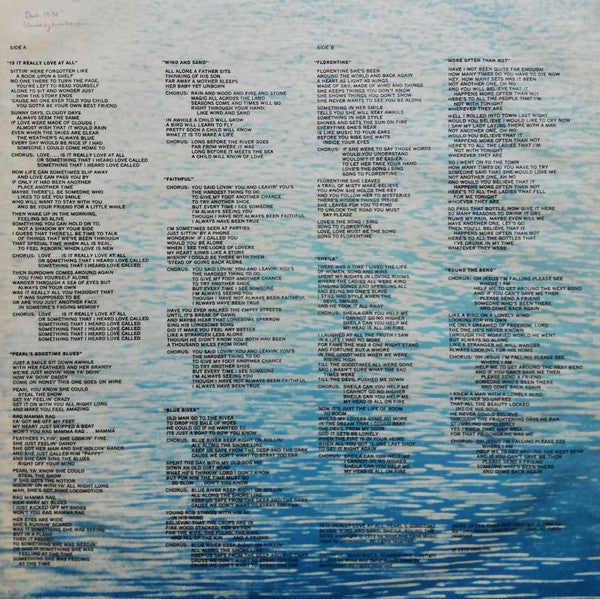 Eric Andersen (2) - Blue River (Vinyl, LP, Album) Very Good (VG) / Very Good (VG)