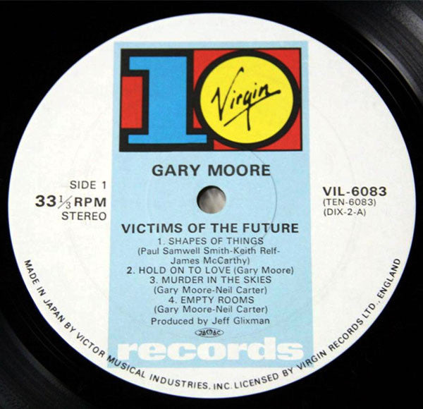 Gary Moore - Victims Of The Future = 炎の舞 (Vinyl, LP, Album, Stereo)