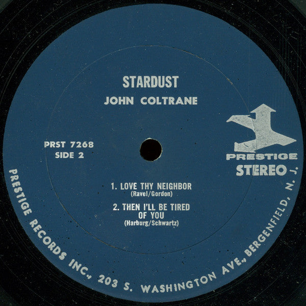 John Coltrane - Stardust (Vinyl, LP, Album, Repress, Stereo) Very Good (VG) / Poor (P)