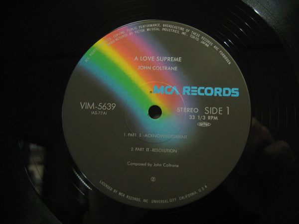 John Coltrane - A Love Supreme (Vinyl, LP, Album, Limited Edition, ...