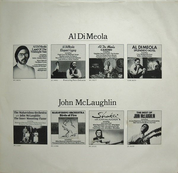 Al Di Meola - Friday Night In San Francisco (Vinyl, LP, Album) Good Plus (G+) / Very Good (VG)