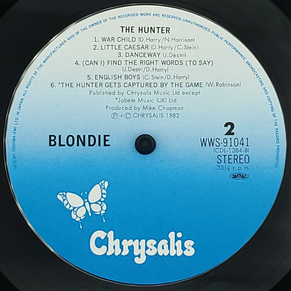 Blondie - The Hunter (Vinyl, LP, Album, Stereo)
