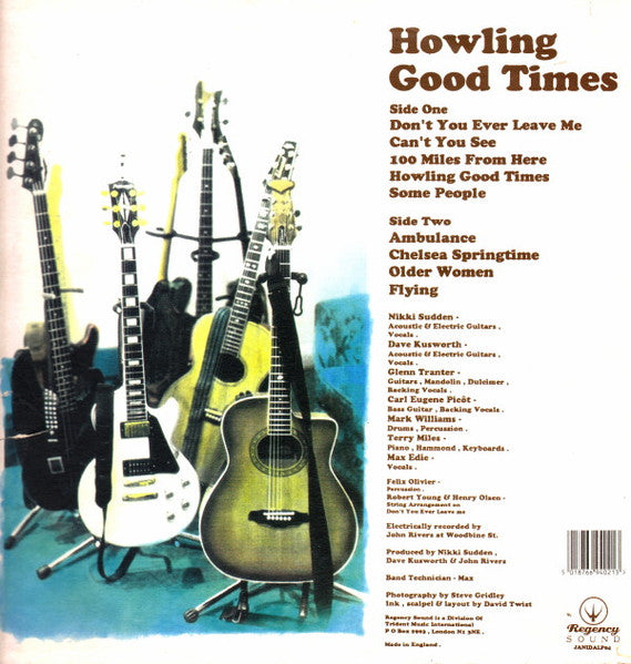 The Jacobites - Howling Good Times (Vinyl, Vinyl, LP, Album, 7", Single) Very Good Plus (VG+) / Very Good Plus (VG+)