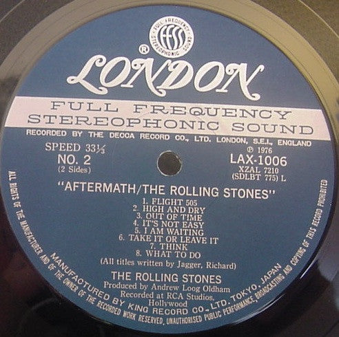 The Rolling Stones - Aftermath (Vinyl, LP, Album, Stereo, Reissue)
