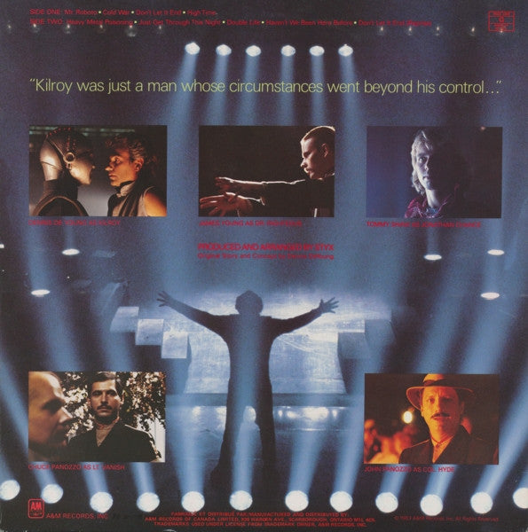 Styx - Kilroy Was Here (Vinyl, LP, Album) Very Good Plus (VG+) / Very Good Plus (VG+)
