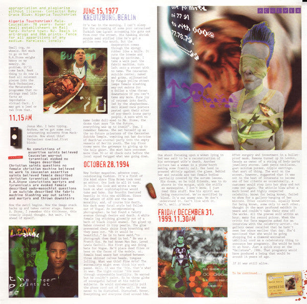 David Bowie - Excerpts From Outside (The Nathan Adler Diaries: A Hyper Cycle) (Vinyl, LP, Album) Very Good Plus (VG+) / Very Good Plus (VG+)